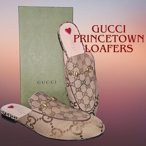 Gucci Women's Princetown Panelled Slippers Size 11 (42EUR)